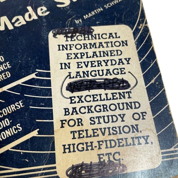 Radio Electronics Made Simple Martin Schwartz 1978 Paperback u - Picture 2 of 7